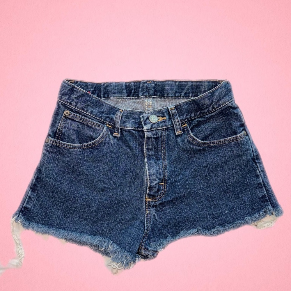 VINTAGE Wrangler denim REAL DENIM with inner elastic adjustable straps for waist